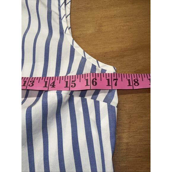Women’s Sleeveless Blouse Size 6p Talbot Wrinkle Free Button Up Collared Perfect - Picture 5 of 6